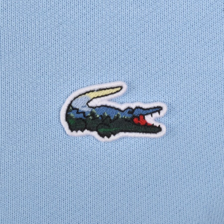 Image number 3 for Lacoste Croc Badge Sweatshirt Blue
