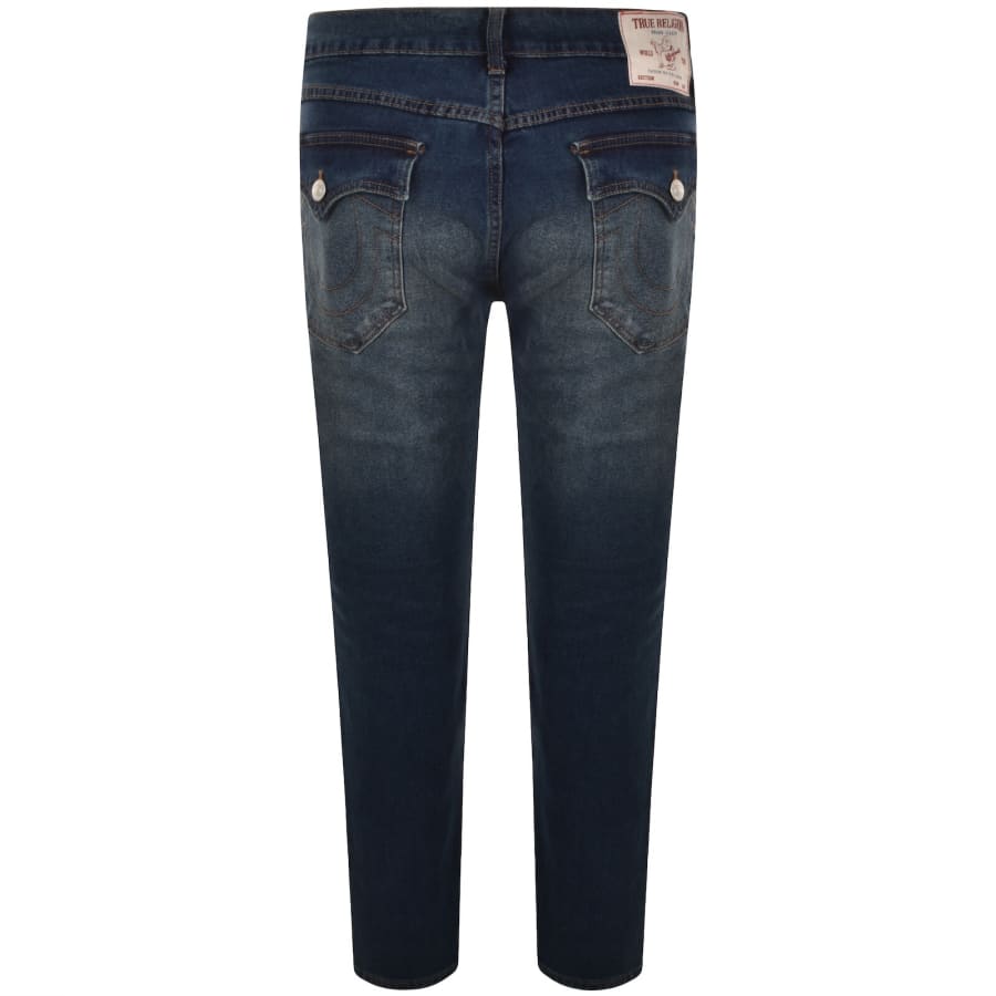 Image number 3 for True Religion Rocco Flap Skinny Jeans Blue