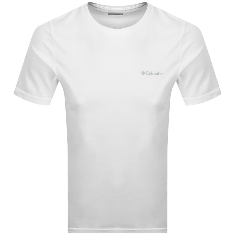 Image number 2 for Columbia Rapid Ridge Back Graphic T Shirt White
