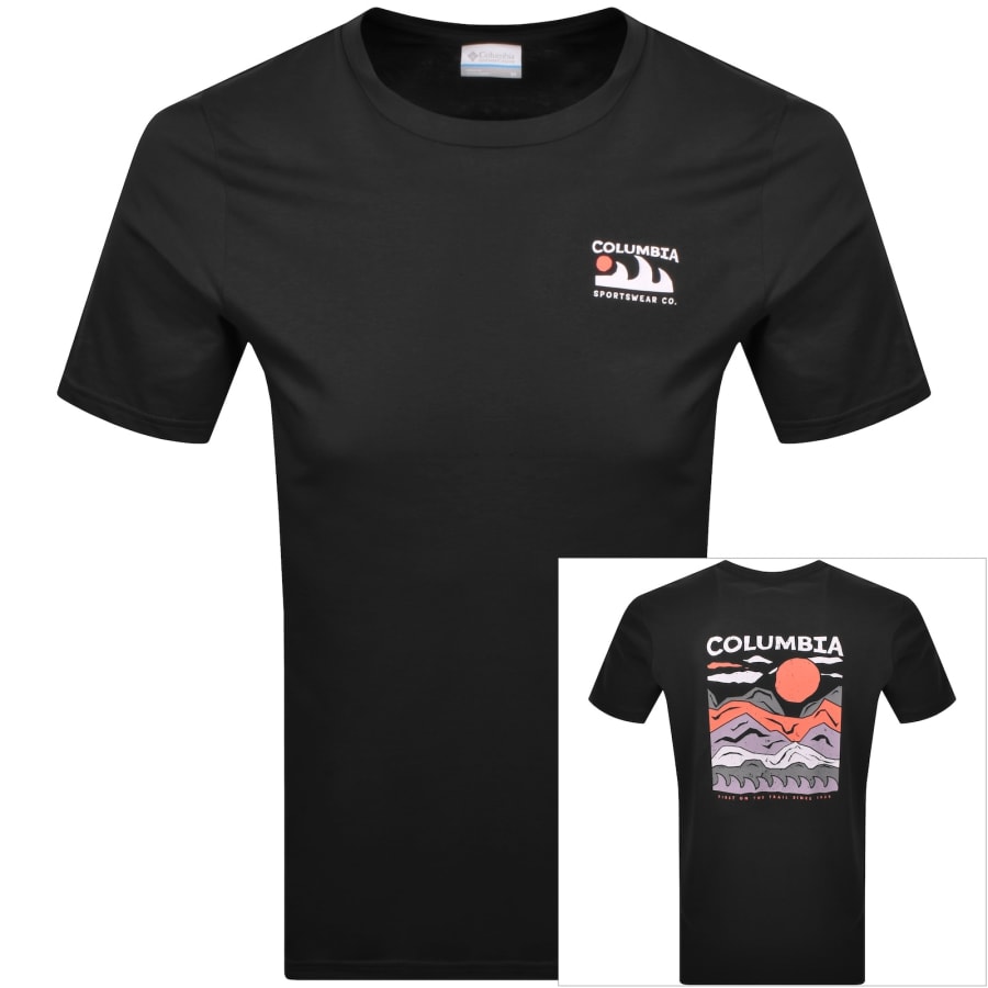 Image number 1 for Columbia Explorers Canyon T Shirt Black