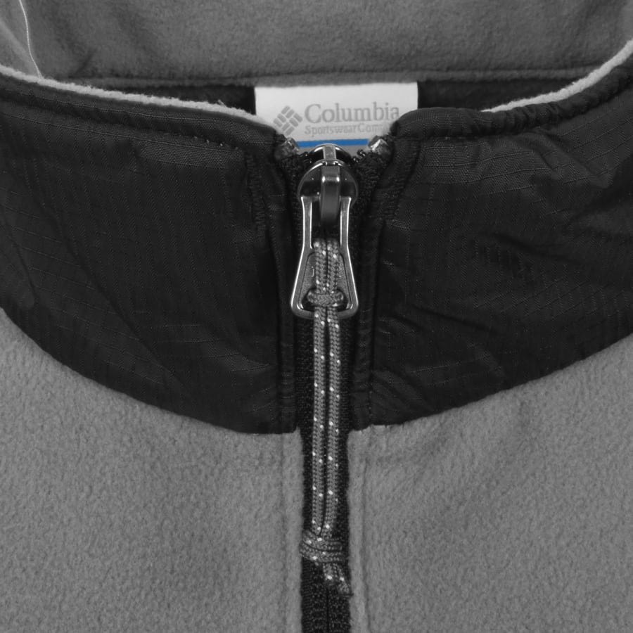 Image number 4 for Columbia Fast Trek Full Zip Fleece Grey