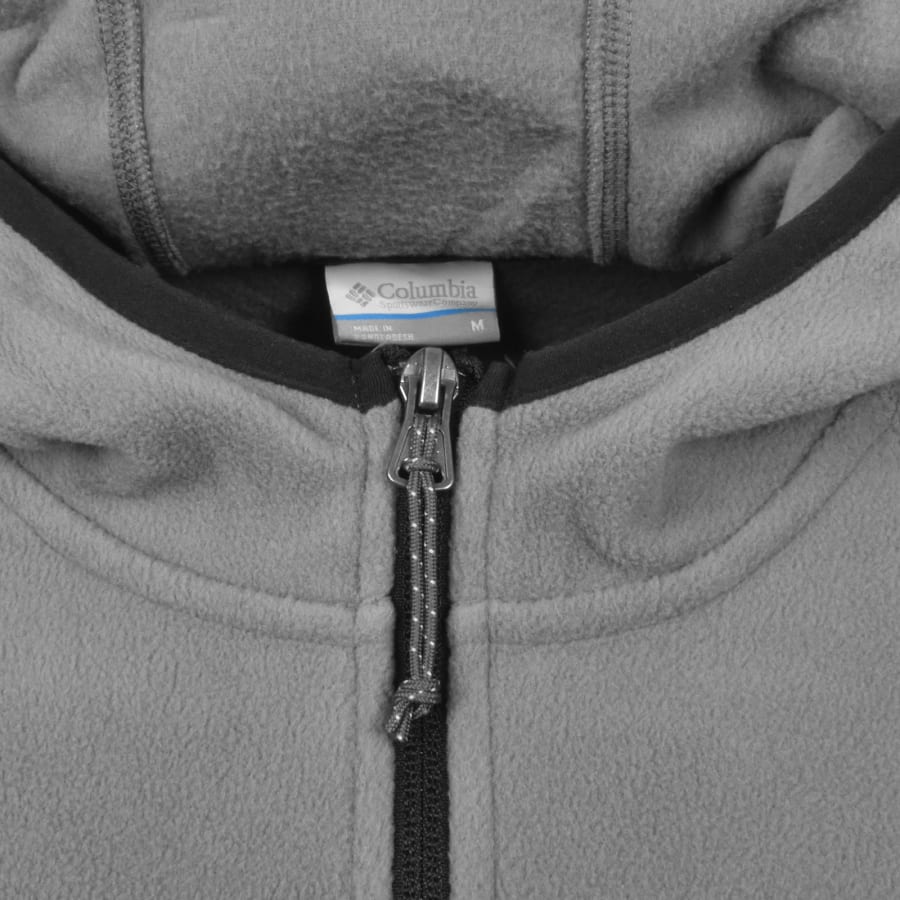 Image number 4 for Columbia Fast Trek Full Zip Fleece Grey