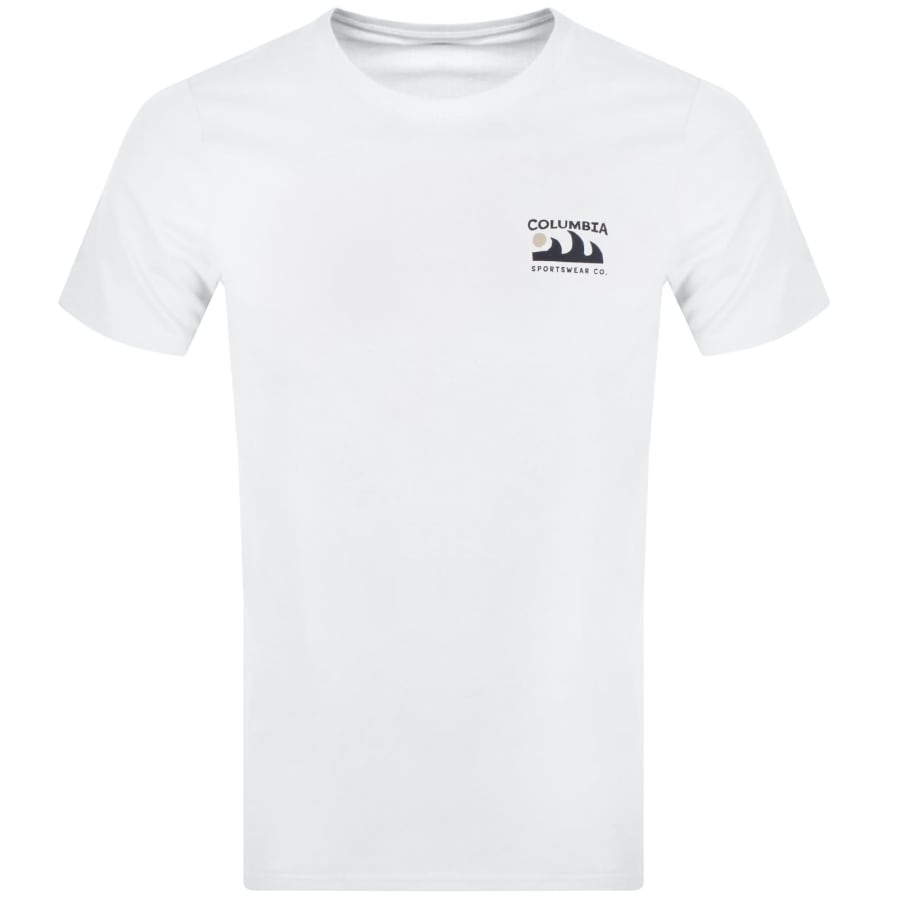 Image number 2 for Columbia Explorers Canyon T Shirt White