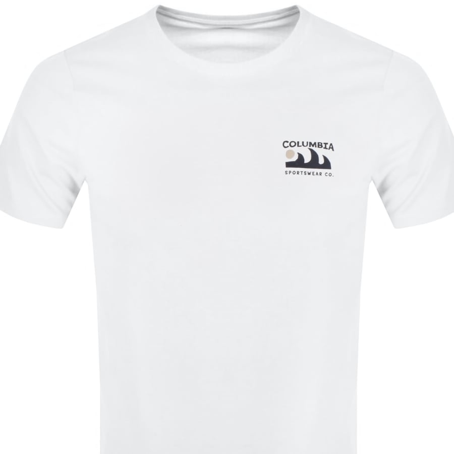 Image number 3 for Columbia Explorers Canyon T Shirt White