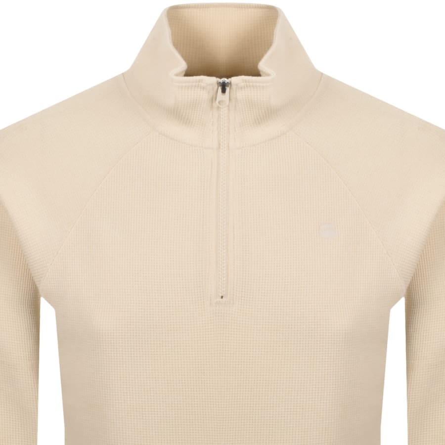 Image number 2 for G-Star Tweeter Long Sleeve T Shirt Cream