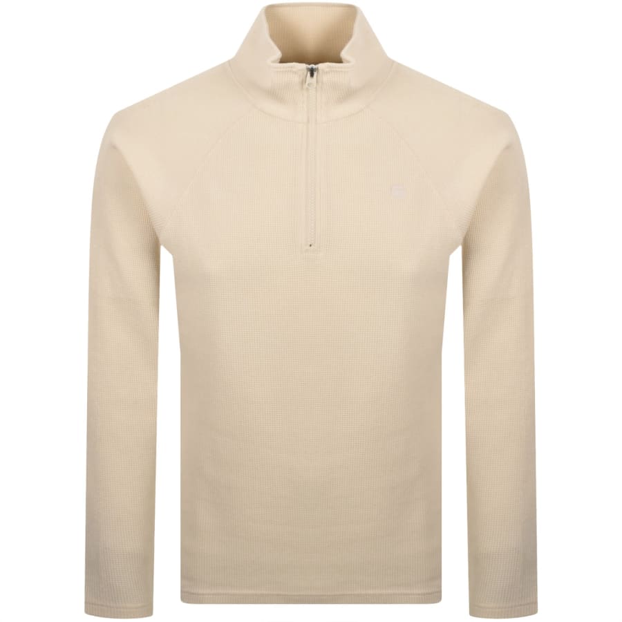 Image number 1 for G-Star Tweeter Long Sleeve T Shirt Cream