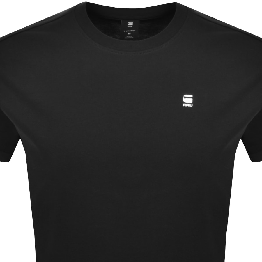 Image number 2 for G-Star Lash Logo T Shirt Dark Black