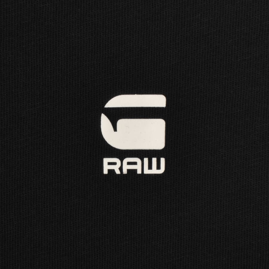Image number 3 for G-Star Lash Logo T Shirt Dark Black
