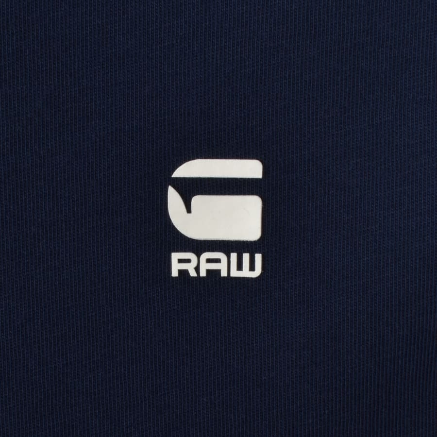 Image number 3 for G-Star Lash Logo T Shirt Sartho Blue