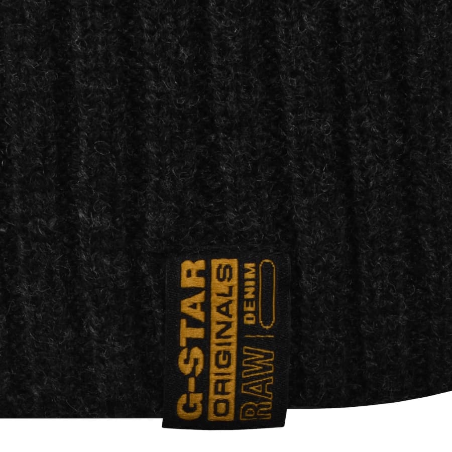 Image number 3 for G-Star Half Zip Knit Jumper Grey