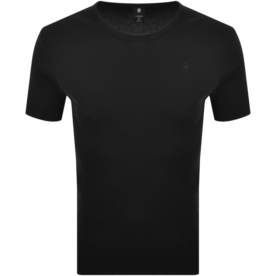 Image number 2 for G-Star 2 Pack Base T Shirts Black