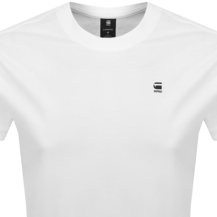 Image number 2 for G-Star Lash Logo T Shirt White