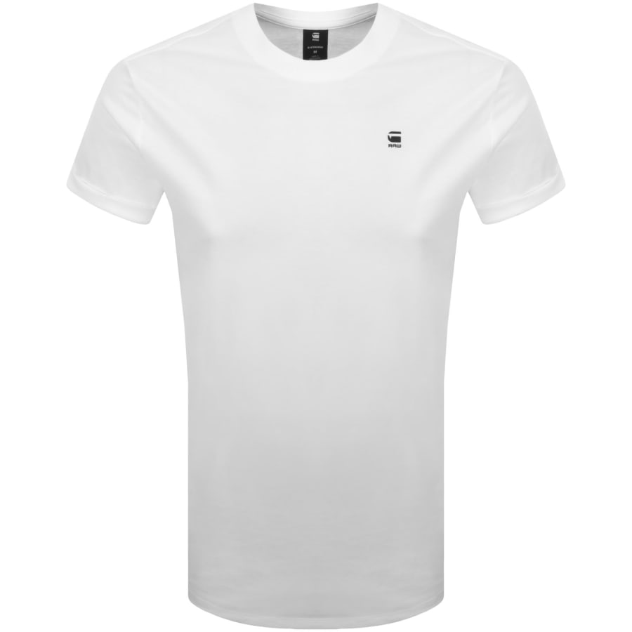 Image number 1 for G-Star Lash Logo T Shirt White