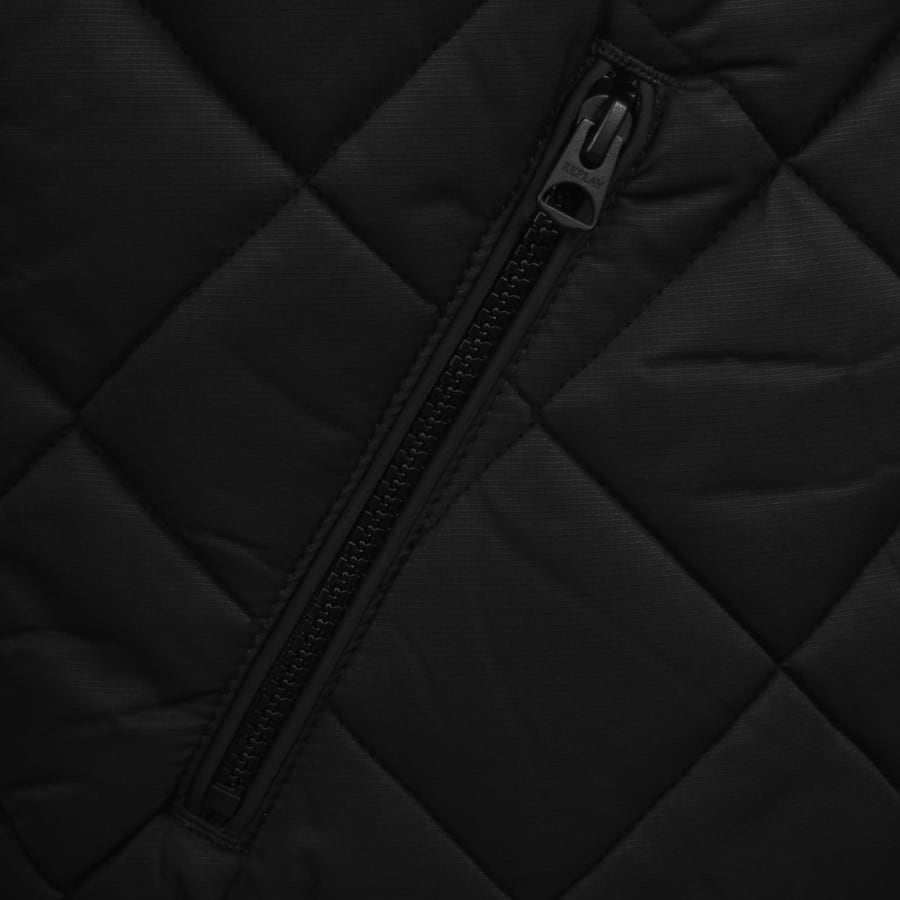 Image number 5 for Replay Padded Jacket Black