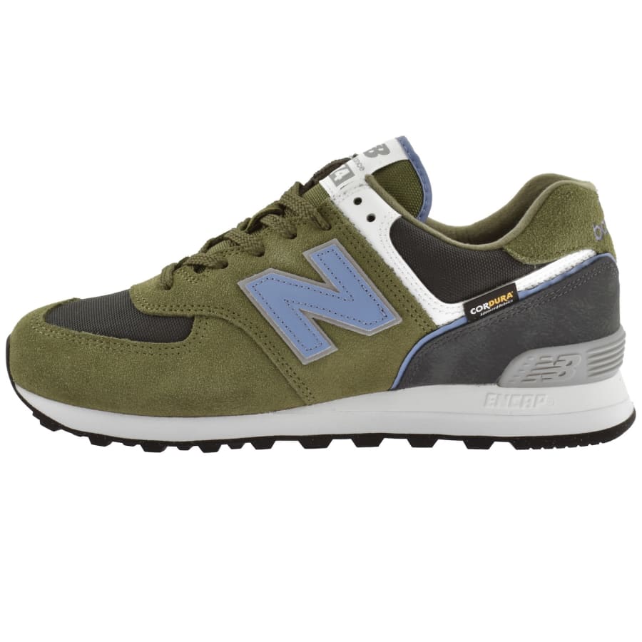 Image number 1 for New Balance 574 Trainers Green