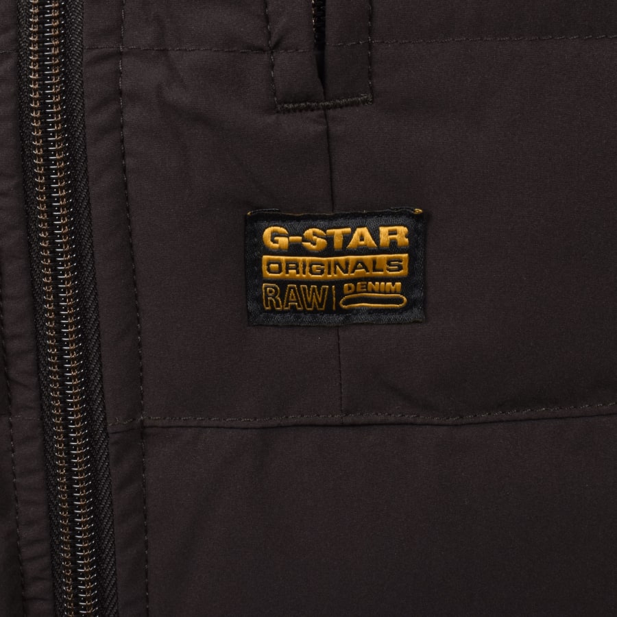 Image number 3 for G-Star Foundation Liner Gilet Brown