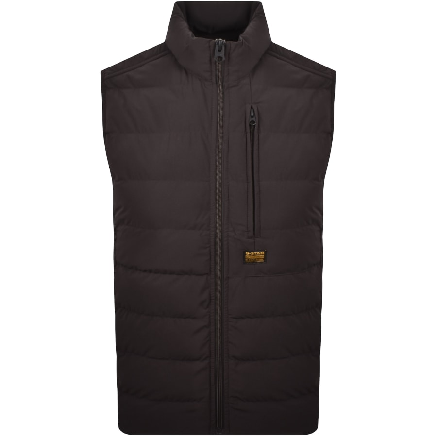 Image number 1 for G-Star Foundation Liner Gilet Brown