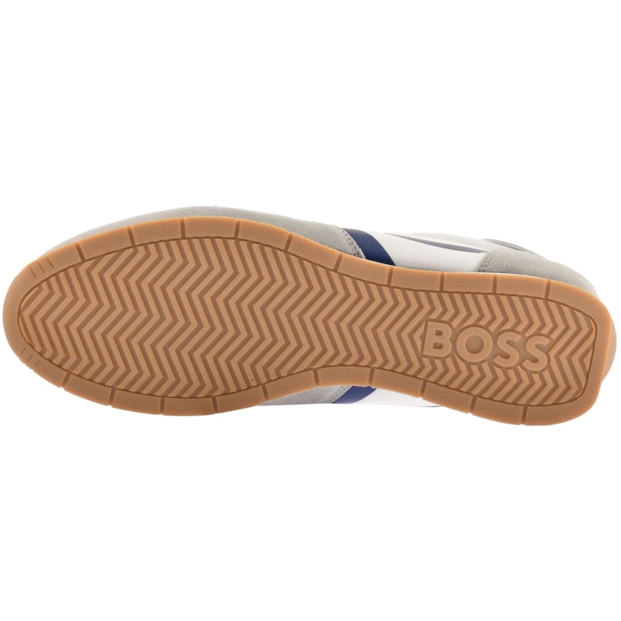 Image number 5 for BOSS Levon Runner Trainers Open Grey