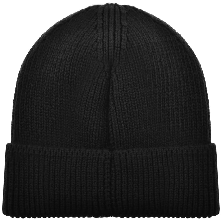 Image number 2 for The North Face Logo Beanie Hat Black