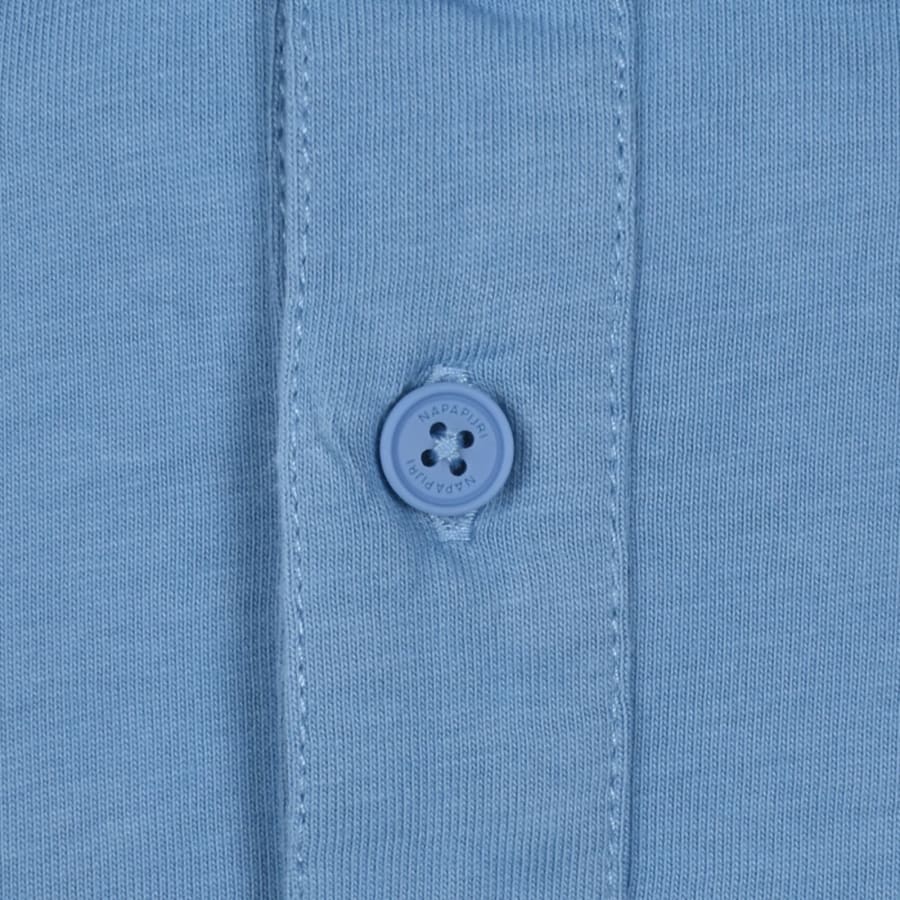 Image number 4 for Napapijri E Badge Polo T Shirt Blue