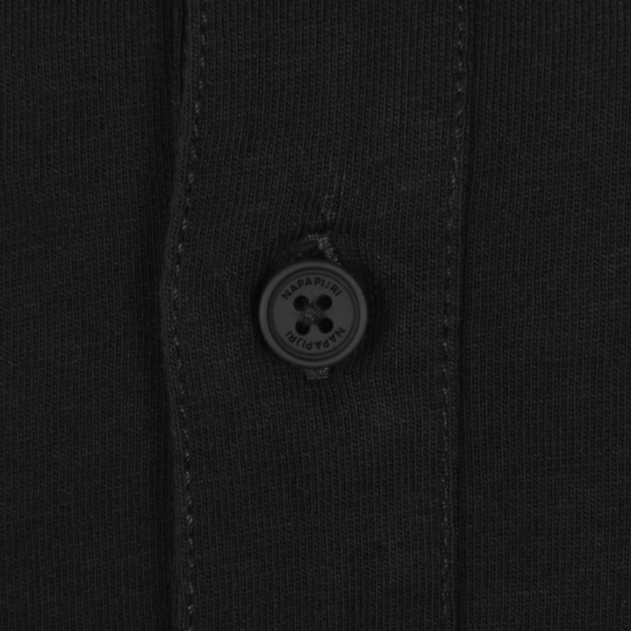 Image number 4 for Napapijri E Badge Polo T Shirt Black
