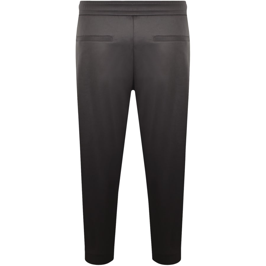 Image number 3 for Armani Exchange Contrast Piping Joggers Grey