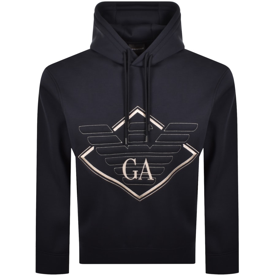 Image number 1 for Emporio Armani Loungewear Hoodie Navy