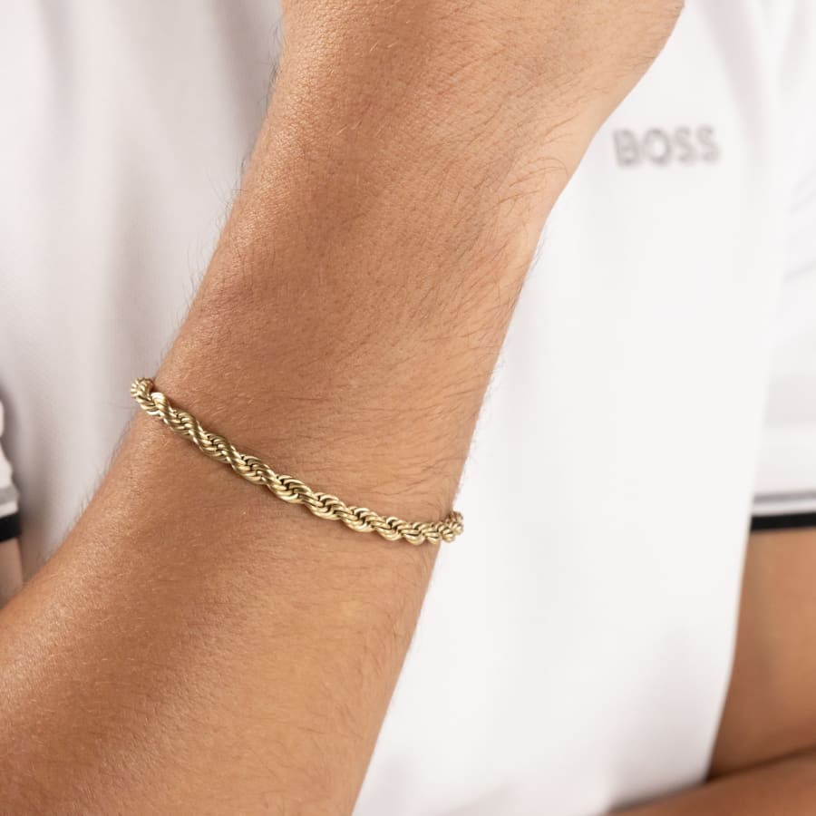 Image number 4 for BOSS Chain Bracelet Gold