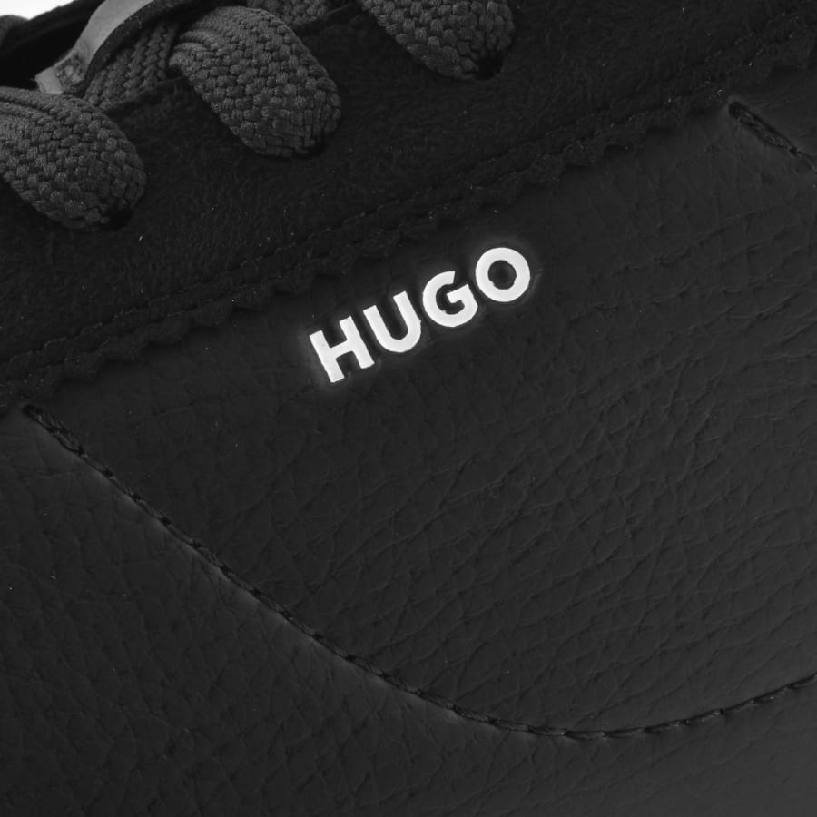 Image number 4 for HUGO Blue Jared Running Trainers Black