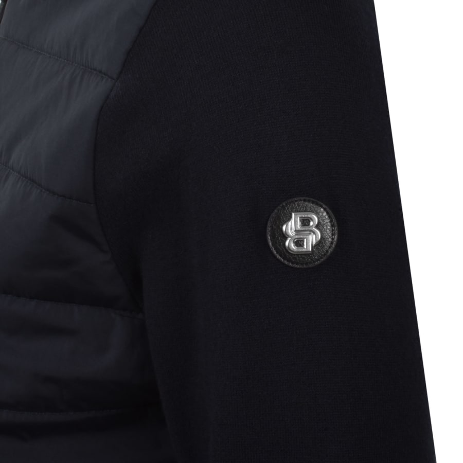 Image number 4 for BOSS Hernesto Hybrid Jacket Navy