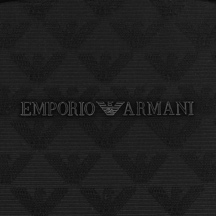 Image number 3 for Emporio Armani Logo Backpack Black