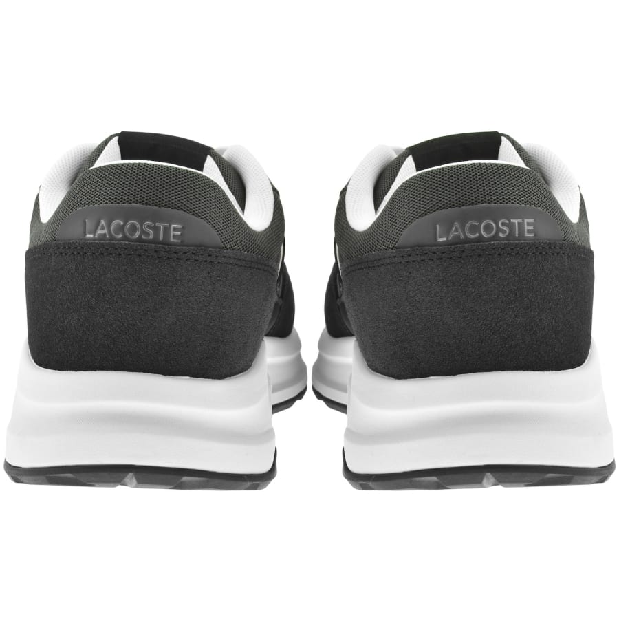 Image number 2 for Lacoste Run Set Trainers Dark Grey