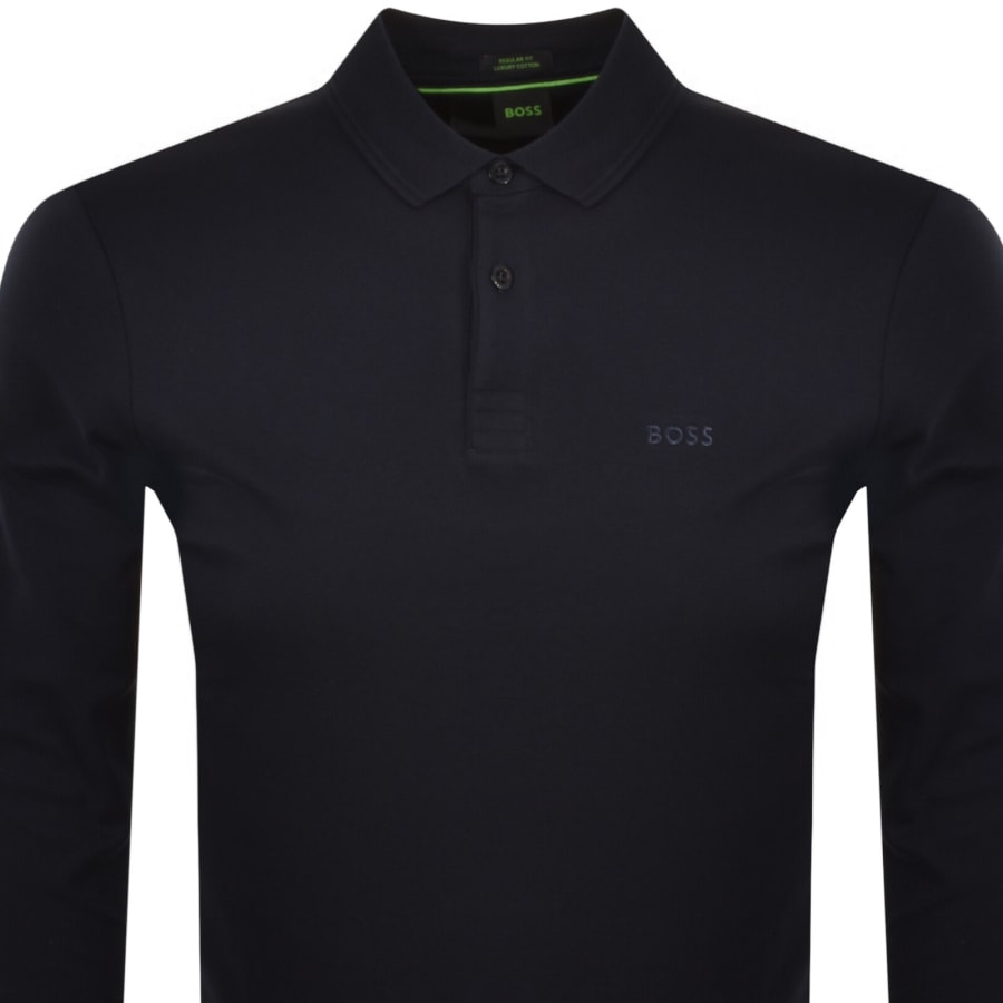 Image number 2 for BOSS Pirol Polo T Shirt Navy