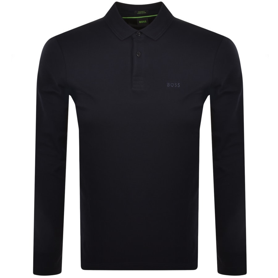 Image number 1 for BOSS Pirol Polo T Shirt Navy