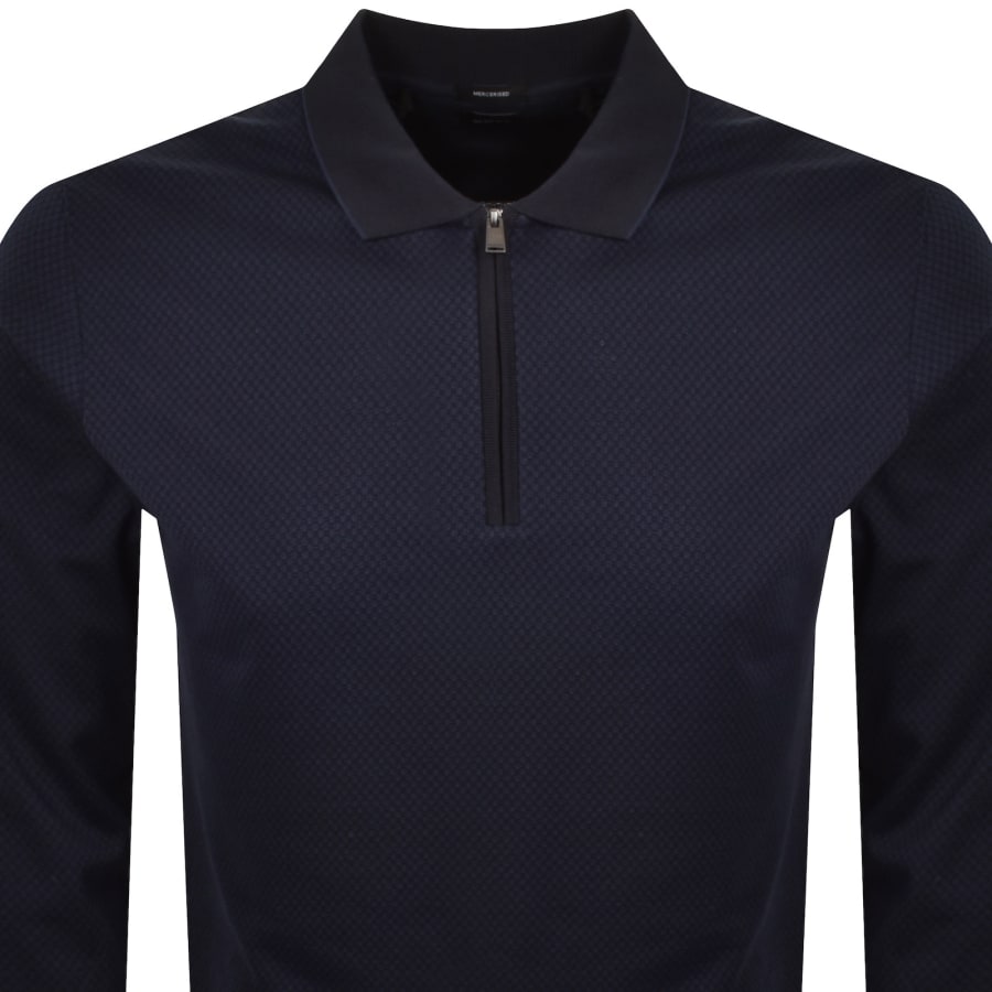 Image number 2 for BOSS Peduzzi 06 Polo T Shirt Navy