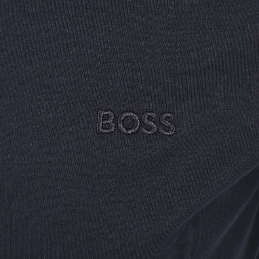 Image number 3 for BOSS Pe Interlock Polo T Shirt Navy