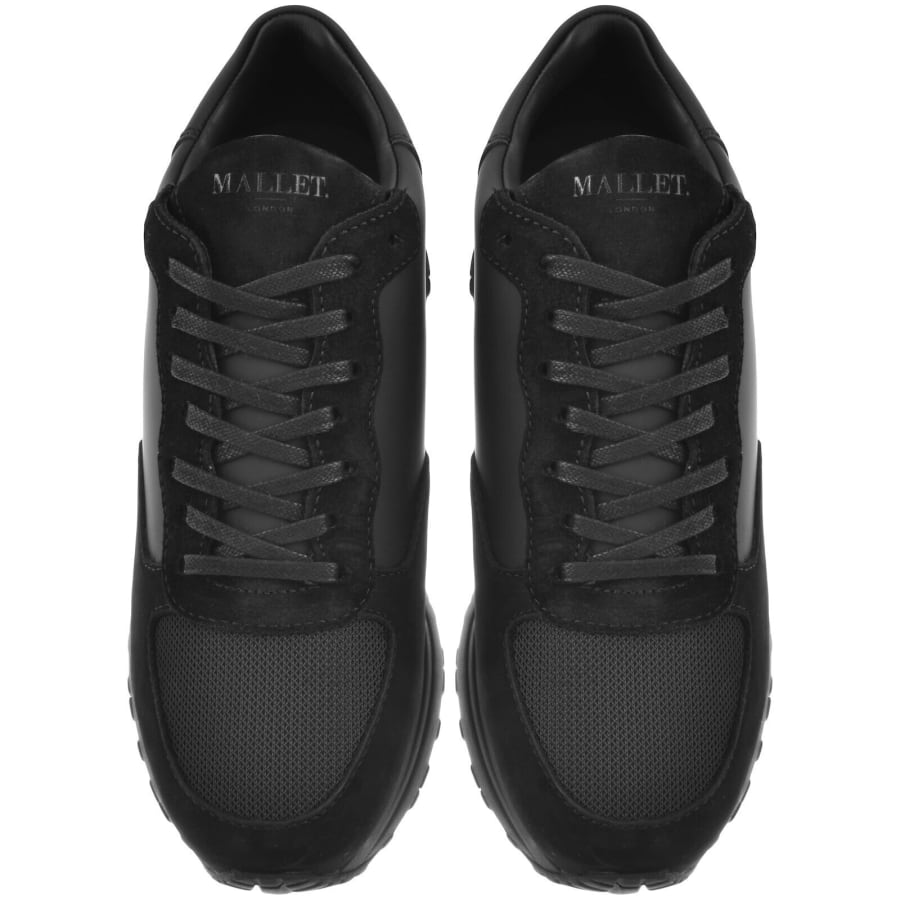 Image number 3 for Mallet Popham Trainers Black