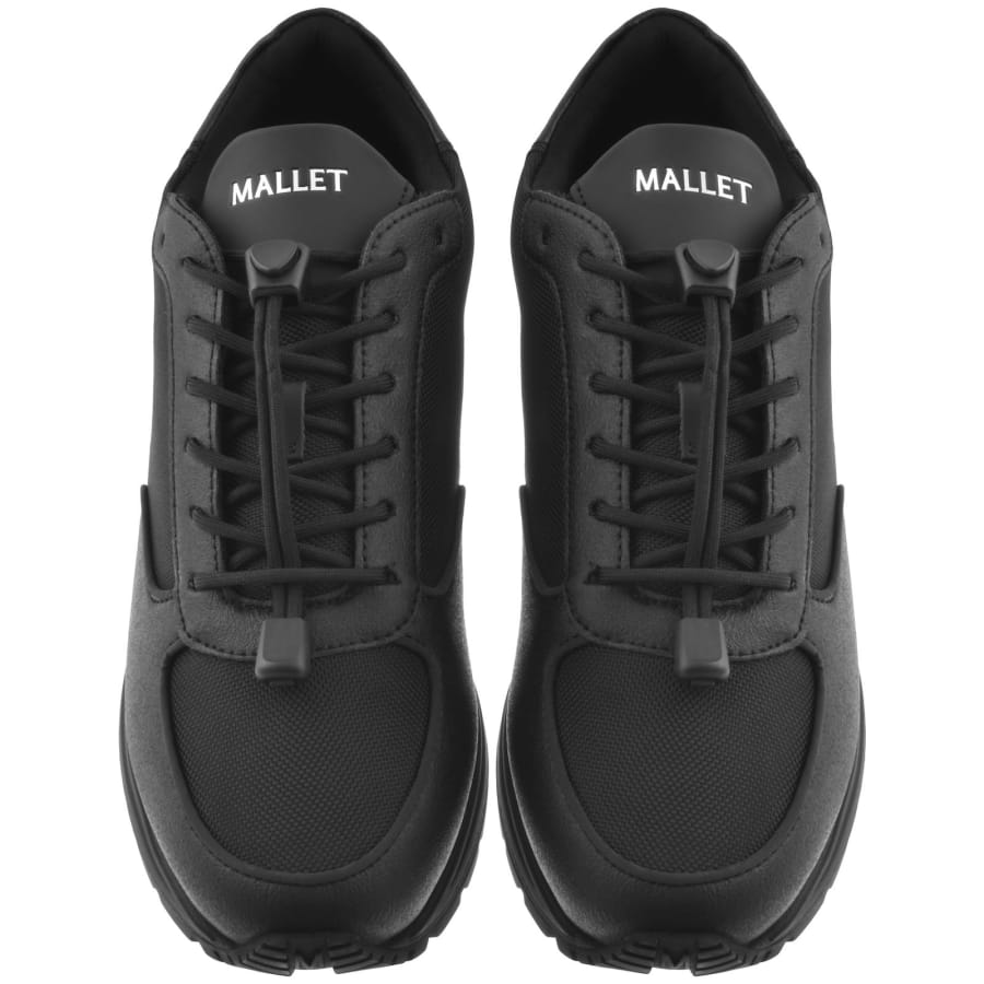 Image number 3 for Mallet Popham Lite Trainers Black