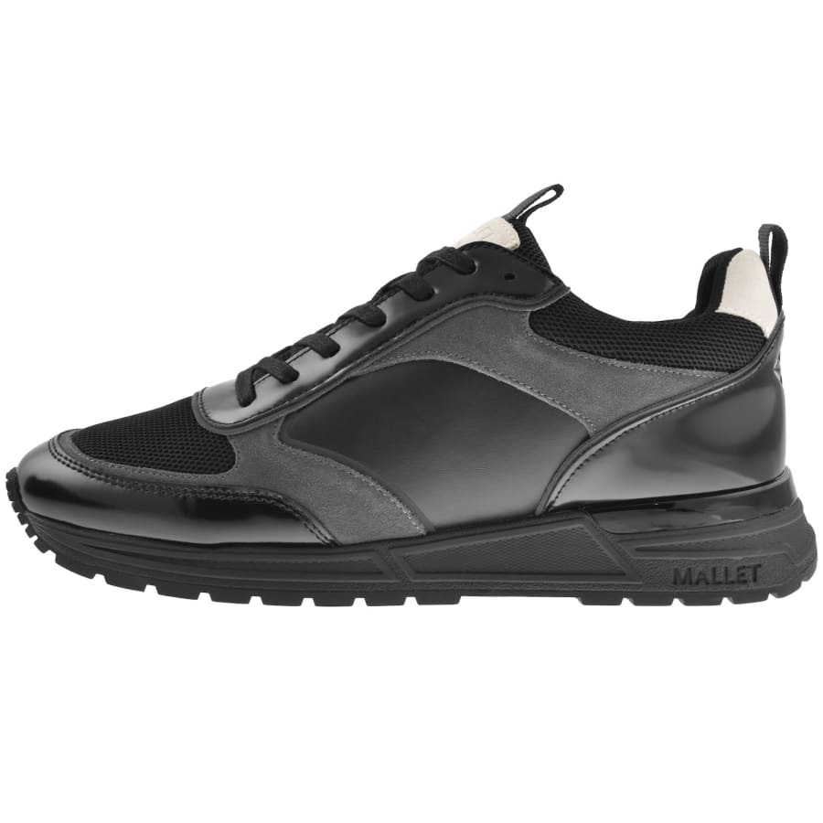 Image number 1 for Mallet Bethnal Trainers Black Ice