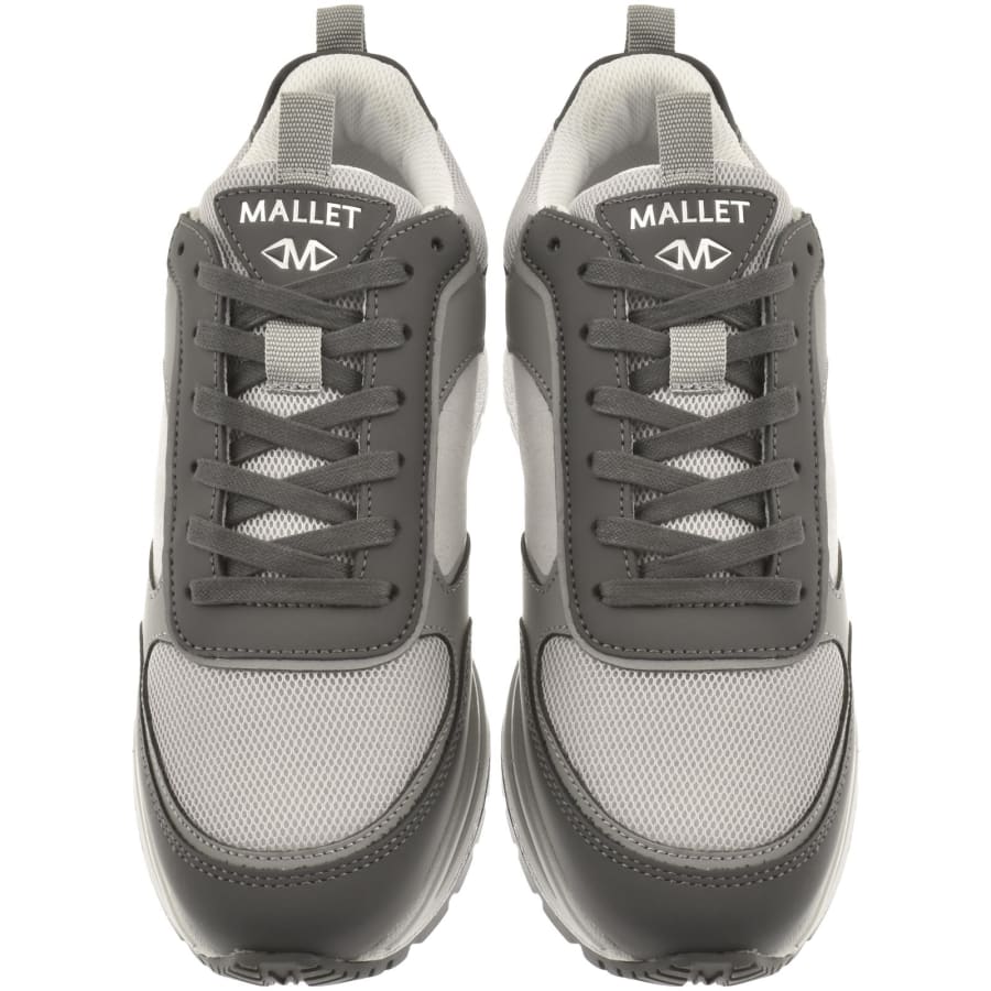 Image number 3 for Mallet Bethnal Trainers Dark Grey