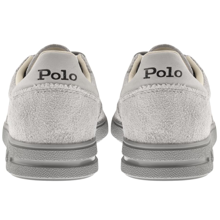 Image number 2 for Ralph Lauren Bedford Trainers Grey