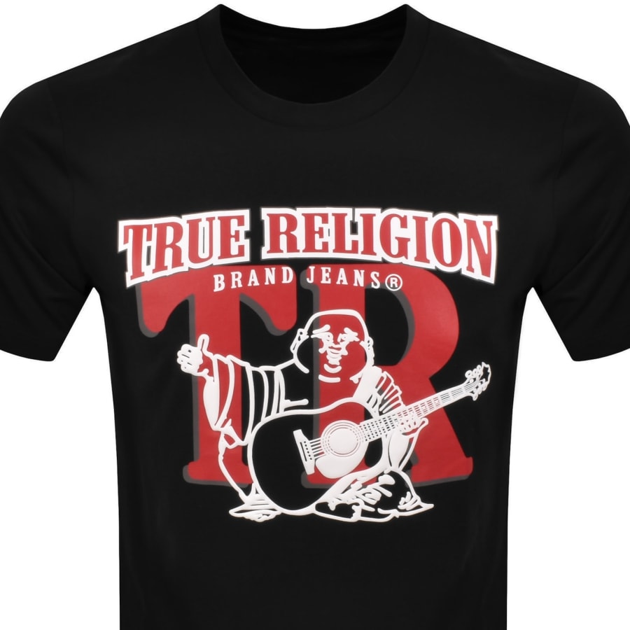 Image number 2 for True Religion Big Buddha T Shirt Black
