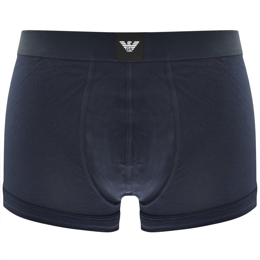 Image number 2 for Emporio Armani Underwear 3 Pack Boxer Trunks