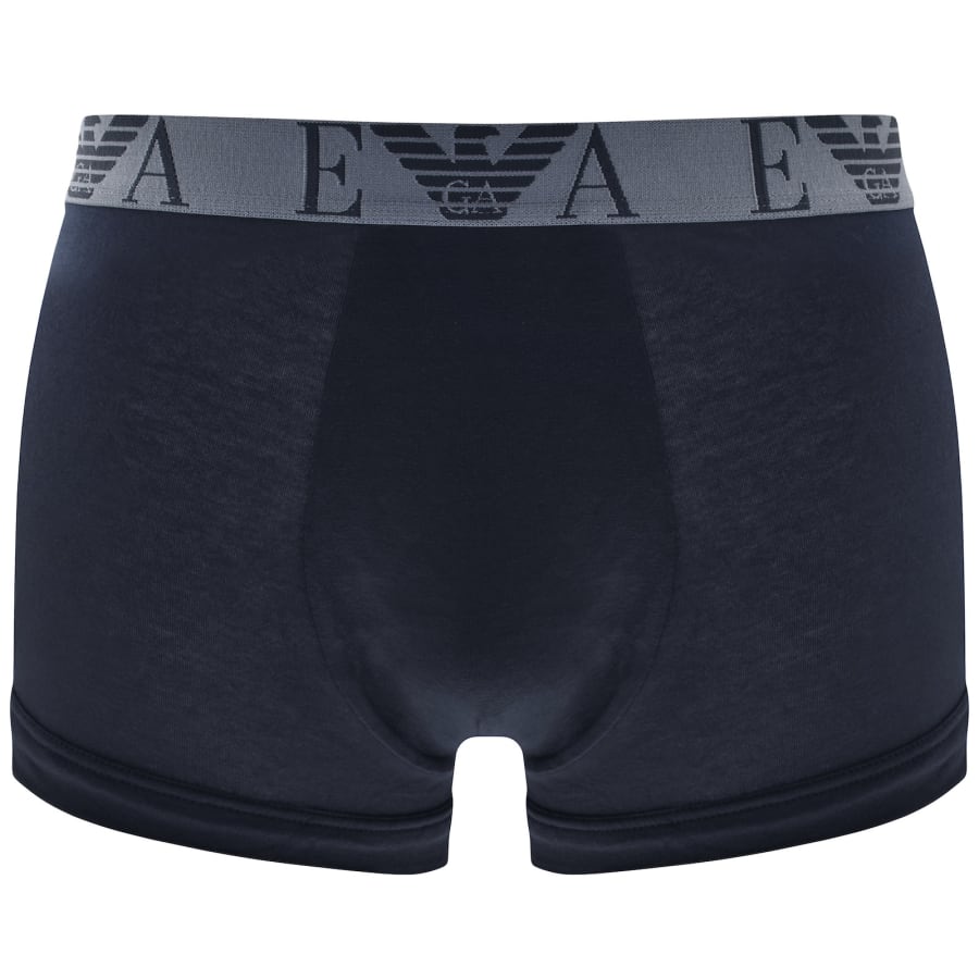 Image number 3 for Emporio Armani Underwear 3 Pack Boxer Trunks