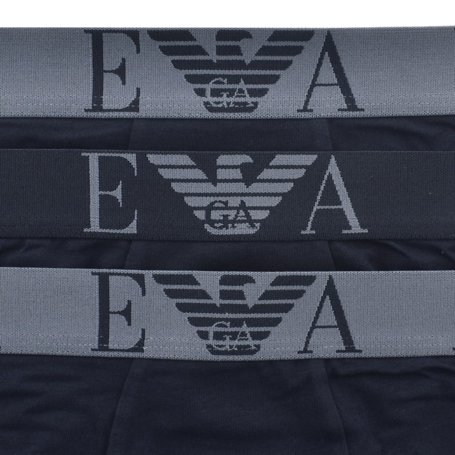 Image number 4 for Emporio Armani Underwear 3 Pack Boxer Trunks