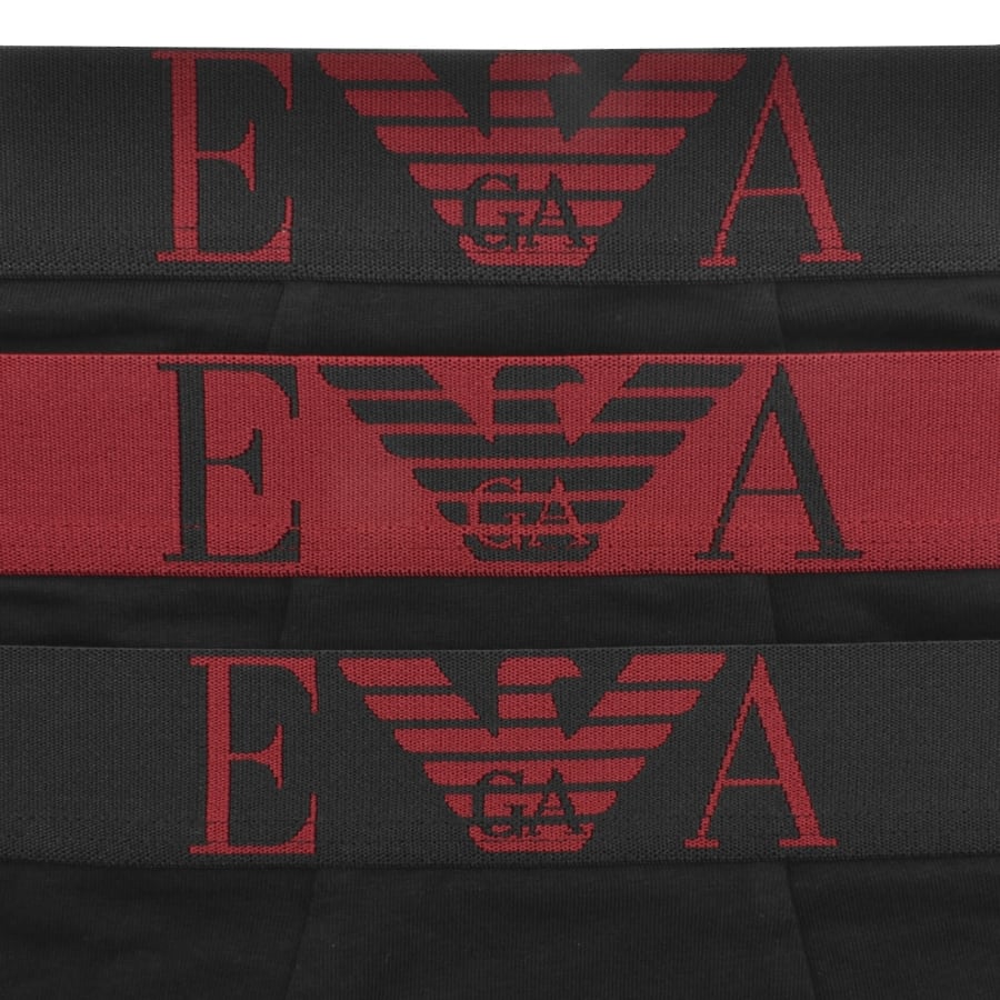 Image number 4 for Emporio Armani Underwear 3 Pack Boxer Trunks