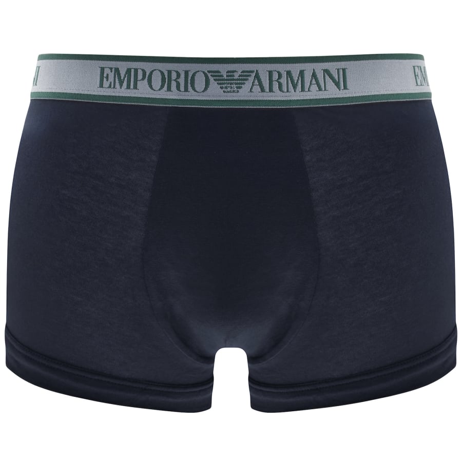 Image number 2 for Emporio Armani Underwear 3 Pack Boxer Trunks