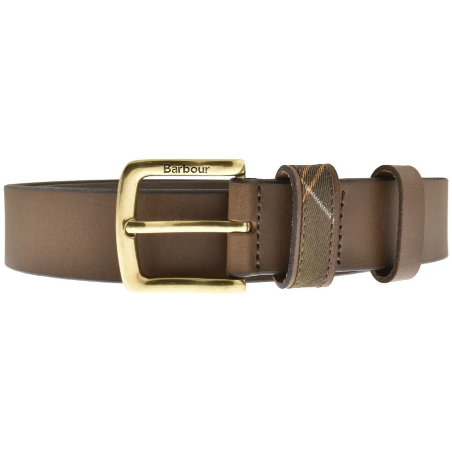 Image number 1 for Barbour Esk Belt Brown