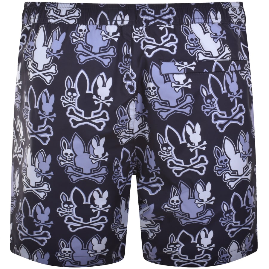 Image number 2 for Psycho Bunny Olden Swim Shorts Blue