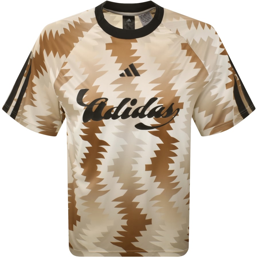Image number 1 for adidas Sportswear Tiro T Shirt Beige